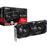 Видеокарта Radeon RX 6600 1626МГц 8Гб ASRock (PCI-E 16x 4.0, GDDR6, 128бит, 1xHDMI, 3xDP)