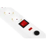 Сетевой фильтр IEK WFP10-16-05-05-N (1,5м, 5xEURO, 3,5кВт, 16А)