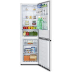 Холодильник Lex RFS 203 NF IX (No Frost, A+, 2-камерный, 59.5x186x59см, нержавеющая сталь)