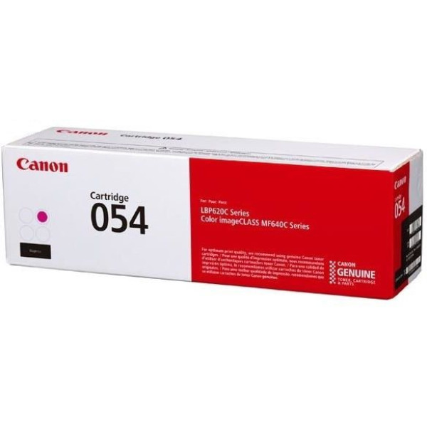 Тонер-картридж Canon 054 M (пурпурный; 1200стр; MF645Cx, MF643Cdw, MF641Cw, LBP623Cdw, 621Cw)