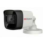 Камера видеонаблюдения HiWatch DS-T800(B) (2.8 MM) (аналоговая, уличная, цилиндрическая, 8Мп, 2.8-2.8мм, 3840x2160, 125кадр/с)