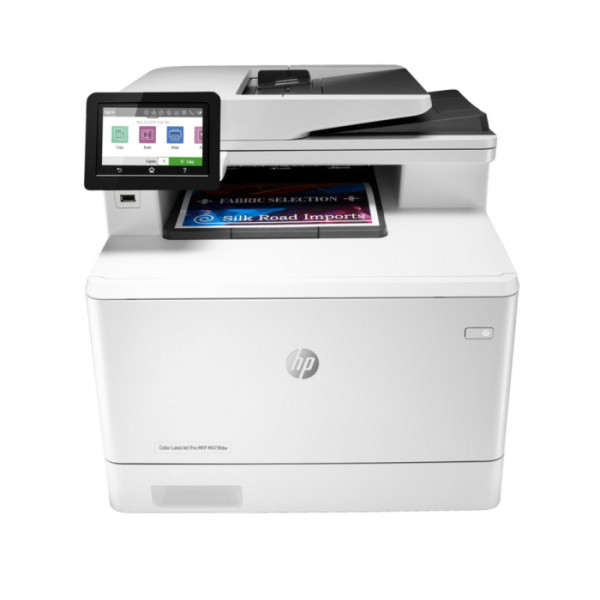 МФУ HP Color LaserJet Pro MFP M479fdw (лазерная, цветная, A4, 512Мб, 27стр/м, 600x600dpi, авт.дуплекс, 50'000стр в мес, RJ-45, USB, Wi-Fi)