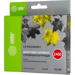 Чернильный картридж Cactus CS-PGI2400XLY (желтый пигментный; 20,4стр; MAXIFY iB4040, МВ5040, МВ5340)