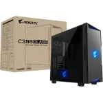 Корпус Gigabyte AORUS C300 Glass Black (Full-Tower, 3xUSB3.0, 2x120мм)
