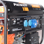 Электрогенератор Patriot GP 7210LE (бензиновый, однофазный, пуск ручной/электрический, 6,5/6кВт, непр.работа 8ч)