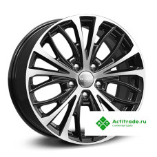 КиК Camry V7 KC873 R17/7.5J PCD 5x114,3 ET 45 ЦО 60,1 черный с полированной лицевой поверхностью