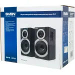 Компьютерная акустика Sven SPS-619 (2.0, 20Вт, MDF)