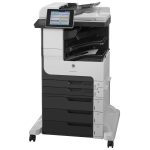 МФУ HP LaserJet Enterprise 700 M725z (лазерная, черно-белая, A3, 1024Мб, 28стр/м, 1200x1200dpi, авт.дуплекс, 20'000стр в мес, RJ-45, USB)