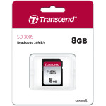 Карта памяти SDHC 8Гб Transcend (Class 10, 20Мб/с, UHS-I)