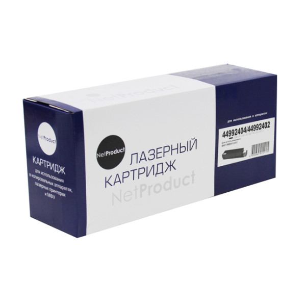 Тонер-картридж NetProduct N-44992404/44992402 (оригинальный номер: 44992404/44992402; черный; 2500стр; OKI B401, MB441, 451)