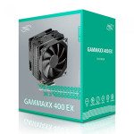 Кулер для процессора DeepCool Gammaxx 400 EX (Socket: 1150, 1151, 1151-v2, 1155, 1156, 1200, 1366, 1700, AM3, AM3+, AM4, FM1, FM2, FM2+, алюминий+медь, 27,6дБ, 4-pin PWM)