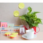 Блок самоклеящийся Hopax 21356 (бумага, сердце, 64x67мм, 250листов, 70г/м2, 5цветов)