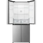 Холодильник Gorenje NRM819E61X (No Frost, A+, 3-камерный, Side by Side, объем 499:324/175л, инверторный компрессор, серый)