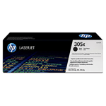 Тонер-картридж HP 305X (черный; 4000стр; LJP 300, 400)