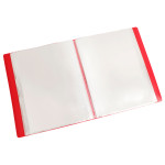 Папка Buro ECB10RED (A4, пластик, толщина пластика 0,5мм, красный)