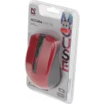 Мышь DEFENDER Accura MM-935 Red USB (радиоканал, 1600dpi)