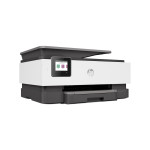 МФУ HP OfficeJet Pro 8023 (струйная, цветная, A4, 256Мб, 20стр/м, 600x600dpi, авт.дуплекс, 800стр в мес, RJ-45, USB, Wi-Fi)