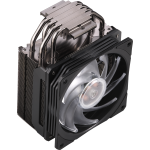 Кулер для процессора Cooler Master Hyper 212 RGB Black Edition (Socket: 1150, 1151, 1155, 1156, 1356, 2011, 2011-3, 2066, AM3, AM3+, AM4, FM1, FM2, FM2+, алюминий+медь, 30дБ, 120x120x25мм, 4-pin PWM)