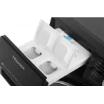 Стиральная машина Hisense WD5S1045BB(фронтальная полноразмерная, класс стирки/отжима/э.потребления: A/B/A , макс: 10,5кг, с сушкой, 1400 об/мин, инвертер, 59.5x84.5x59см, черный)