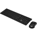 Клавиатура и мышь DEFENDER и Columbia C-775 Black USB (радиоканал, классическая мембранная, 108кл, светодиодная, кнопок 3, 1000dpi)