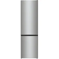 Холодильник Gorenje NRK6202EXL4 (No Frost, A++, 2-камерный, объем 353:243/110л, 60x200x59.2см, серебристый) [NRK6202EXL4]