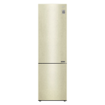 Холодильник LG GA-B509CECL (No Frost, A+, 2-камерный, объем 419:292/127л, инверторный компрессор, 595x2 030x682см, бежевый)