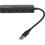 Разветвитель USB DEFENDER USB-концентратор Quadro Express (83204), разъемов: 4