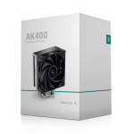 Кулер для процессора DeepCool AK400 (Socket: 1150, 1151, 1151-v2, 1155, 1156, 1200, 1700, AM4, алюминий+медь, 29дБ, 4-pin PWM)