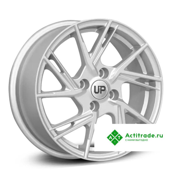 Wheels UP Up115 R15/6.5J PCD 4x100 ET 45 ЦО 54,1 серебристый