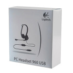 Гарнитура Logitech PC Headset 960 USB (оголовье, USB, 2.4м, накладные, USB)
