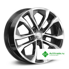 Скад Тукан R17/7J PCD 5x105 ET 38 ЦО 56,6 черный с полированной лицевой поверхностью [4080405]