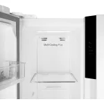 Холодильник Lex LSB530WGID (A+, 2-камерный, Side by Side, объем 466:283/183л, инверторный компрессор, белый)