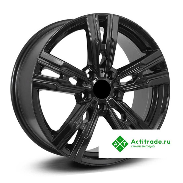 RST R228 R18/8J PCD 5x108 ET 50 ЦО 63,4 черный глянцевый