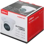 Камера видеонаблюдения Dahua DH-HAC-HDW1231TLMQP-A-0360B (аналоговая, купольная, поворотная, уличная, 2Мп, 3.6-3.6мм, 1920x1080, 25кадр/с)