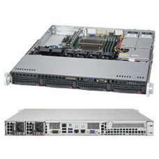 Серверная платформа Supermicro SYS-5019S-MR (2x400Вт, 1U) [SYS-5019S-MR]