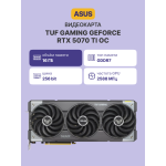 Видеокарта GeForce RTX 5070 Ti 2295МГц 16Гб ASUS TUF Gaming OC (GDDR7, 256бит, 2xHDMI, 3xDP)