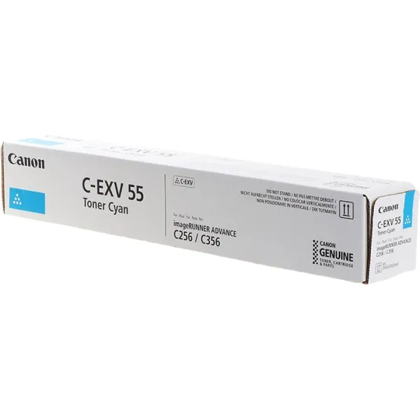 Тонер Canon C-EXV55 Cyan (2183C002) (голубой; туба; imageRUNNER C256i, C256, C356)