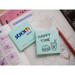 Блок самоклеящийся Hopax 21149 (бумага, голубой, 76x76мм, 100листов, 70г/м2)