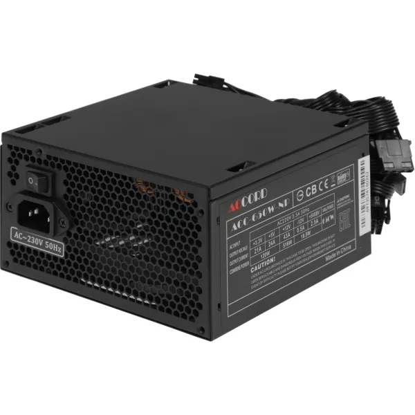 Блок питания Accord ACC-650-NP (ATX, 650Вт)