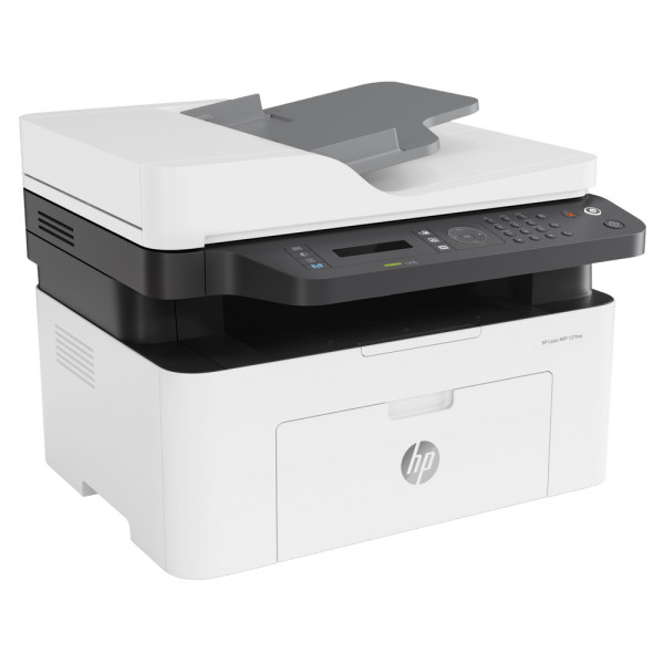 МФУ HP Laser MFP 137fnw (лазерная, черно-белая, A4, 128Мб, 20стр/м, 1200x1200dpi, 10'000стр в мес, RJ-45, USB, Wi-Fi)