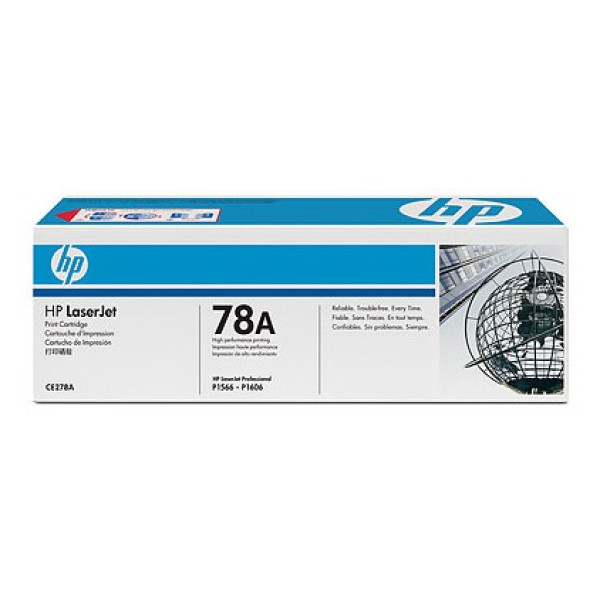 Картридж HP 78A (черный; 2100стр; LJ P1566, P1606w, M1536)