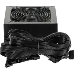 Блок питания Aerocool KCAS PLUS 600W (ATX, 600Вт, 20+4 pin, ATX12V 2.4, 1 вентилятор, BRONZE)