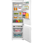 Холодильник полностью встраиваемый Midea MDRE368FGE01 (A++, 2-камерный, 540x1785x550см, белый)