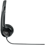 Гарнитура Logitech Stereo Headset H390 (оголовье, USB, 2.33м, накладные, USB, 197г)