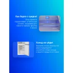 Холодильник Beko B3RCNK402HX (No Frost, A+, 2-камерный, нержавеющая сталь)