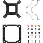 Кулер для процессора DeepCool AK400 ZERO DARK (Socket: 1150, 1151, 1151-v2, 1155, 1156, 1200, 1700, AM4, алюминий+медь, 29дБ, 4-pin PWM)