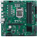 Материнская плата ASUS PRO Q570M-C/CSM (LGA1200, Intel Q570, 4xDDR4 DIMM, microATX)