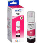 Чернильный картридж Epson 106M (пурпурный; 70стр; L7160, 7180)