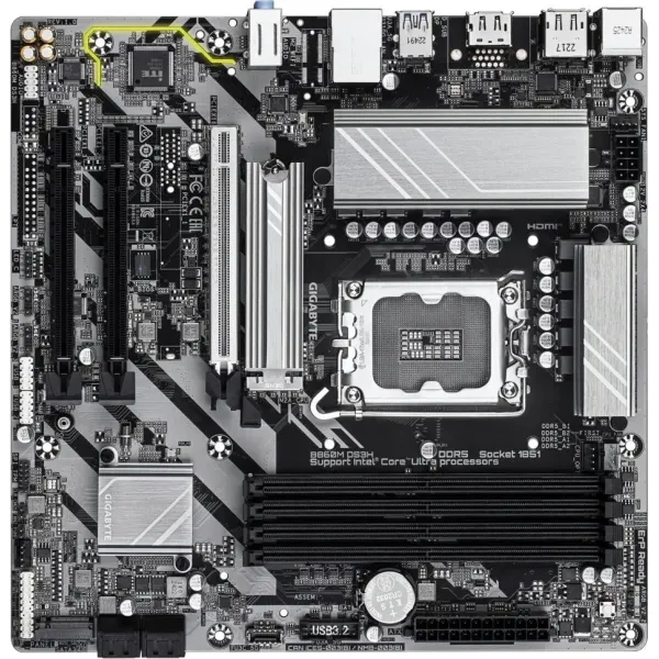 Материнская плата Gigabyte B860M DS3H (x)