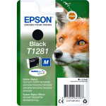 Чернильный картридж Epson C13T12814012 (черный; 185стр; S22, SX125)